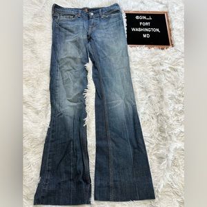 7 For All Mankind | Flynt Bootcut Jeans Blue Medium/Dark Wash 26